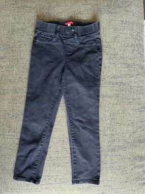 Kids Slim Black Jeans with Stretch - Unbranded